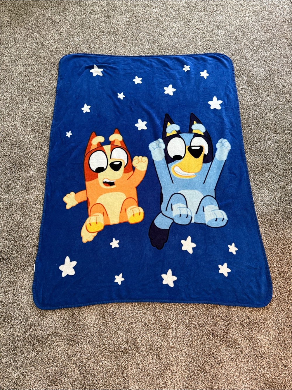 Toddler Bluey Blanket